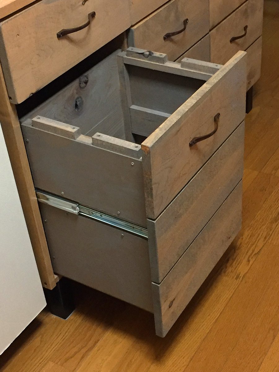 ゴミ箱付きキッチン収納を作る 6 自作家具 Diy Blog